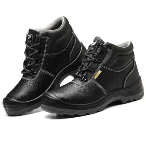 Factory Winter Durable Security Long Shoes S3 Waterproof Industrial Steel Toe Men’s Work Safety Boots