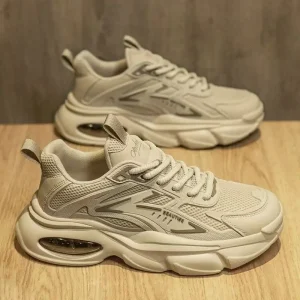 Factory direct height increasing casual shoe men’s outdoor walking sneaker comfortable well matching sports shoes