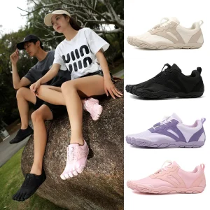 Five-Toe Sneakers Non-slip Wear-resistant Outdoor Climbing Wading Shoes Couple Casual Style