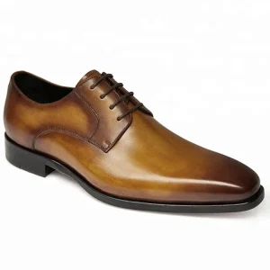 Formal Dress Shoes Italian Men Leather Dress Shoes Embossed Calf Leather