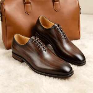 Formal Shoes for Men Lightweight Oxford Shoes High Instep Anti fatigue Business Casual Footwear Men’s Oxford Shoes