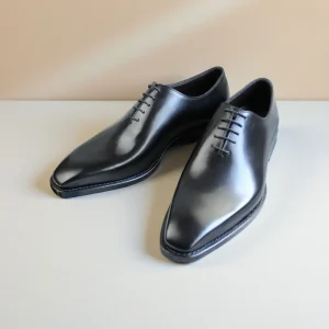 Goodyear Hand Sewn European Oxford German Vanhamel Calf Leather Breathable Men’s Shoes One Piece of British Wedding Shoes