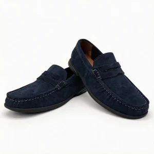 Handmade Lace-up Casual Loafers Formal Men’s Business Shoes Dress Shoes Rubber Outsole Hand-stitched Toe Safety