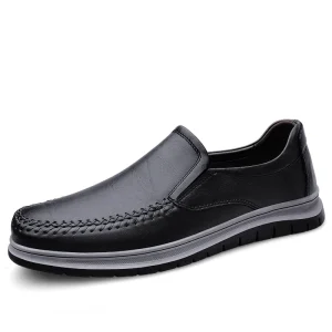 Handmade Leather Casual Shoes Winter Sports Shoes Men’s Loafers Youth Driving Shoes Men’s Formal Shoes Elderly Shoes