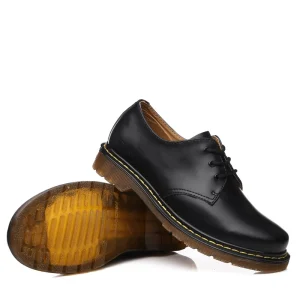 High Quality Cowhide Leather Lace up Dress Shoes Durable Men’s Casual Business Leather Walking Derby Shoes