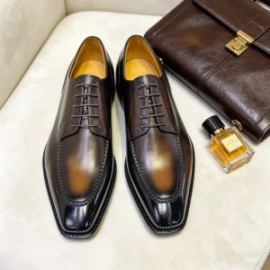 High Quality Handmade Leather Dress Shoes for Men Lace up Wedding Party Shoes and Business Shoes New Arrival Collection