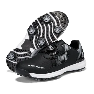 High Quality Indoor Golf Shoes for Men Original Sports Manufacturer Golf Boots with Rubber Insole for Summer and Winter
