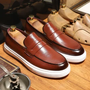 High Quality Men’s Causal Loafer Shoes for Men Custom logo Good Material Men Dress Shoes