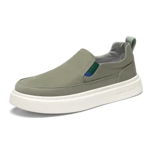 High Quality Slip on Canvas Flat Lazy Loafer Outdoor Casual Men Shoes Breathable Mesh Surface Sports Shoes for Men