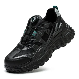 High Quality Steel Toe Sport Mecha Style Mesh Upper Factory Work Sports Lightweight Winter Industrial Unisex Safety Shoes