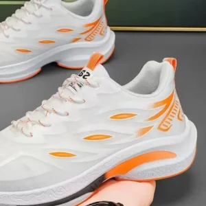High quality Retro Men’s Running Shoes Mesh Breathable Casual Walking Sneakers Low top Fashion Trend Spring Autumn Cushioning