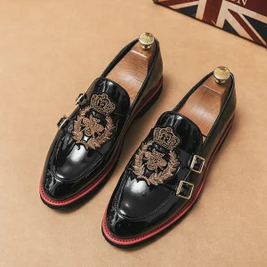 High-quality Spring Slip-on Men’s Pointed-toe Casual Loafers
