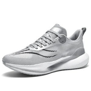 In Stock Lace up Women’s Running Shoes Comfort Mesh Men’s Sports Sneakers