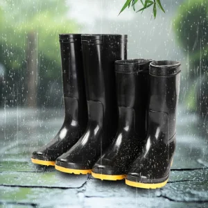 Industrial Unisex Men Women Work Safety Shoes Gumboots Rubber Rain Boots