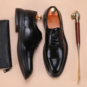Italian Designers PU Leather Wedding Shoes Chaussures Homm Leather Men’s Dress Shoes