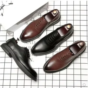 Italian Large Size Classic Zapatos De Hombre Dress Shoes & Oxfords Men Casual Winter Leather Winter Shoes for Men