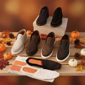 Italian Men’s Loafers Slip On Casual Leather Shoes