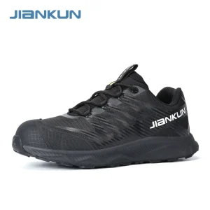 JIANKUN S3 ESD Men’s Safety Work Shoes Anti-Impact Composite Toe Anti-Puncture Waterproof Mesh+TPU Tear Resistant for Men Women