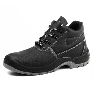 LIGHT BEARER 678 Men’s Functional Safety Work Boots Waterproof Leather Industrial Labor Shoes PU Outsole Botas De Seguridad