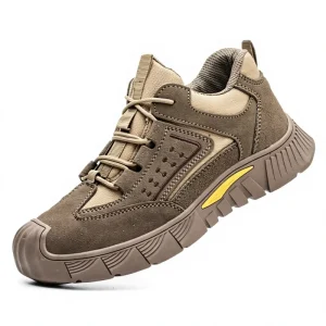 Labor Safety Shoes Crush Resistant Puncture Proof Ladle Head Toe Tendon Sole Mens Safety Boots Lightweight Shoes