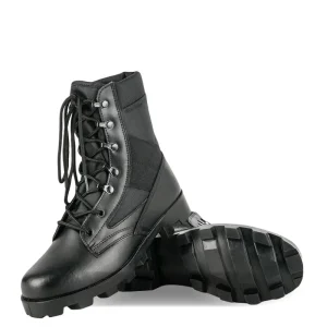 Large Size Anti-slip Windproof Mountain Boots Leather Outdoor Hiking Training Desert Men’s Boot