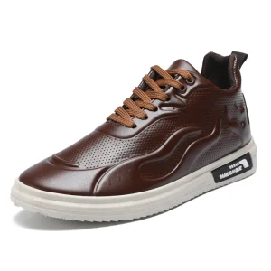 Latest Design Hand Made Outdoor Fashion Men’s Casual Pu Leather Shoes for Men