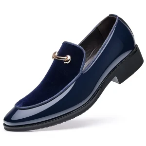 Leather Shoes Suede Patent Leather Casual Shoes Style Trendy Loafers Wedding Men’s Shoes