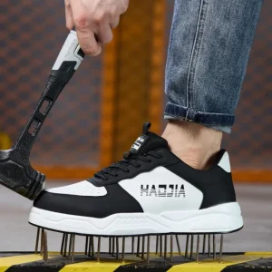Light Weight Composite Toe Electrician Work Shoes Low Cut Men’s Protective Sneakers Insulation Safety Shoes Skateboarding SHoes