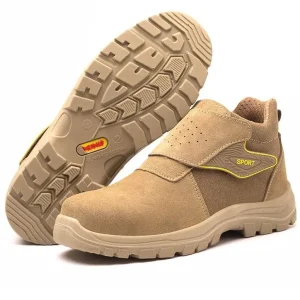 Light Weight Safety Shoes Steel Toe for Workers Leather Work Shoes With Steel Toe for Men’s Working Boot
