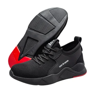 Lightweight Fashion Breathable Safety Shoes Men Steel Toe Anti smashing Sneaker Work Protective Safety Shoes
