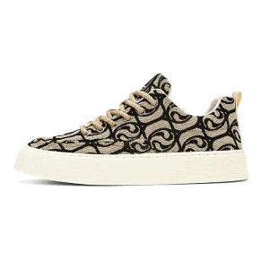 Lightweight Men’s Low Top Canvas Shoes Breathable and Versatile for Sports and Casual Wear for Summer Spring and Autumn Sneakers