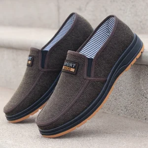 Loafers Flats Spring Summer Casual Flat Breathable Men’s Loafers for Driving Travel Walking