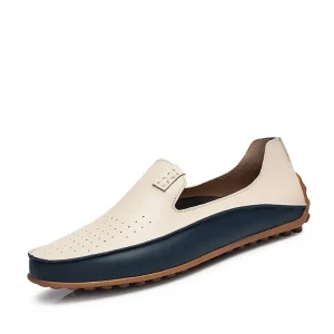Loafers Shoes Big Size Microfiber Leather Slip On Casual Shoe