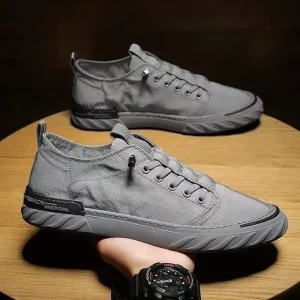 Low Top Casual Walking Flats Shoes Sneakers Fashion Canvas Flat Shoes Sneakers Trainers