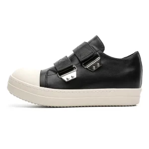 Low Top Same Style Raised Toe Velcro Thick Sole Height Increasing Casual Shoes Trendy Skate Shoes