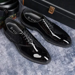 Luxury Genuine Leather Shoes for Men’s Business Wedding Use Autumn ZIP Closure Camouflage Pattern Anti-Slip Breathable Light