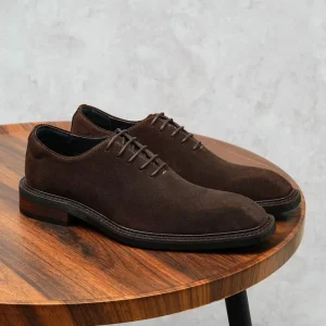 Luxury Men’s High Quality Oxfords Lace-Up Skate Shoes Cow Leather Party Shoes Leather Anti-Velvet Shoes