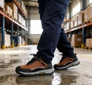 MD Sole Durable Composite Toe Men’s Non-Slip Safety Boots Anti-Puncture Industrial Work Shoes Foot Protection