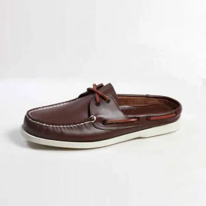 Manufacturer Spring Summer Handmade Authentic Classic Loafers Soft Cow Leather Breathable Barefoot Slip-on Men’s Slipper