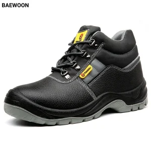Manufacturer’s Anti static Labor Protective Shoes Anti smashing Anti piercing Safety Shoes Men’s Security Work Shoes