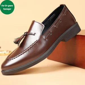 Men Dress Shoe Stylish Men’s Shoe Boy Casual Shoe Flat Designer Shoe Men Leather Shoe Formal Boat Shoe Open Shoe for Men