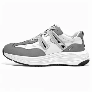 Men Fashion Sneakers Lightweight Comfortable Men’s Lace-Up Walking Shoes Custom OEM