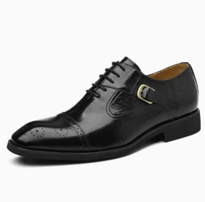 Men Formal Business Luxury Designer Style Office Wedding Dress Shoes
