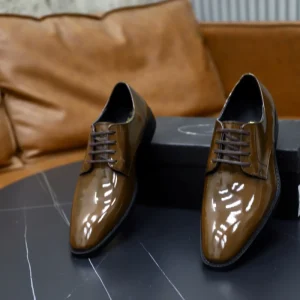 Men Genuine Leather Formal Shoes British Style Derby Shoes Business Footwear Size 38 44