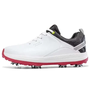 Men Golf Shoes Mesh Breathable Golf Walking Sport Sneakers 7 Spikes Golf Trainers