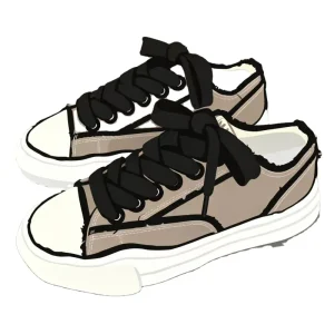Men Low Top Sneakers Black Casual Walking Shoes Fashion Streetwear Shoes for Men