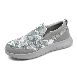 Men Slip Resistant Lightweight Comfortable Casual Shoes Rubber TPR Sole Loafers Spring Autumn Winter