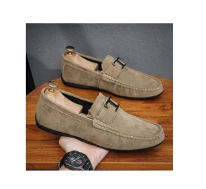 Men Spring Casual Loafers Business Trend Soft Sole Driving Shoes