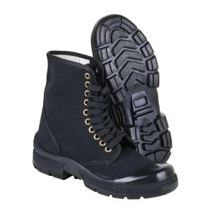 Men’s Anti-Slip Security Work Boots Canvas Upper Summer Spring Autumn Safety Hiking Shoes