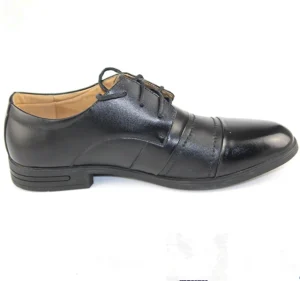 Men’s Autumn Loafers Dress Shoes Lace Up Closure Full Grain Leather Anti Slippery Lightweight Breathable Stylish Office Career